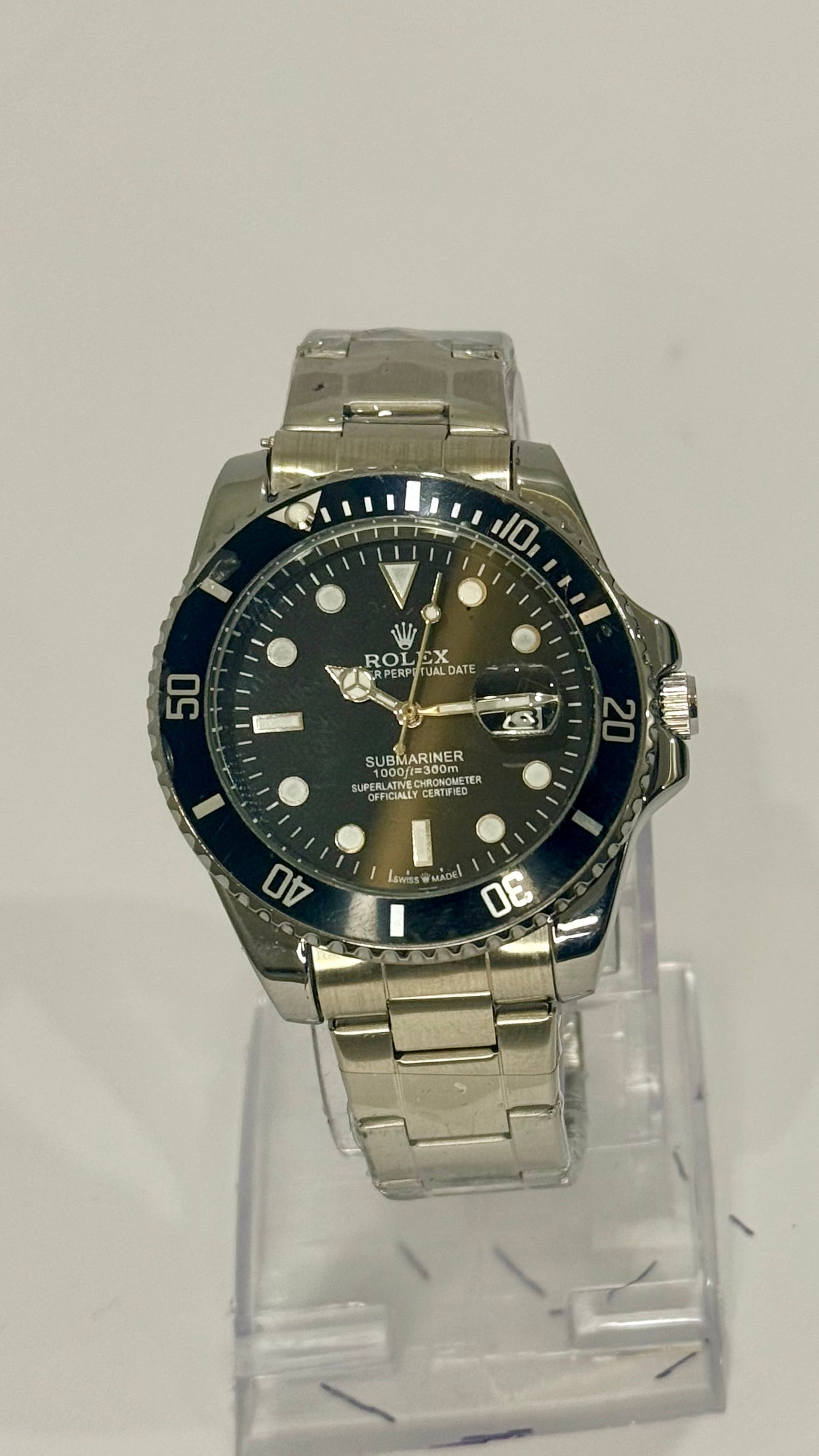 RLX Submariner Date AAA – Premium Diver Style Watch (Black, 41mm)