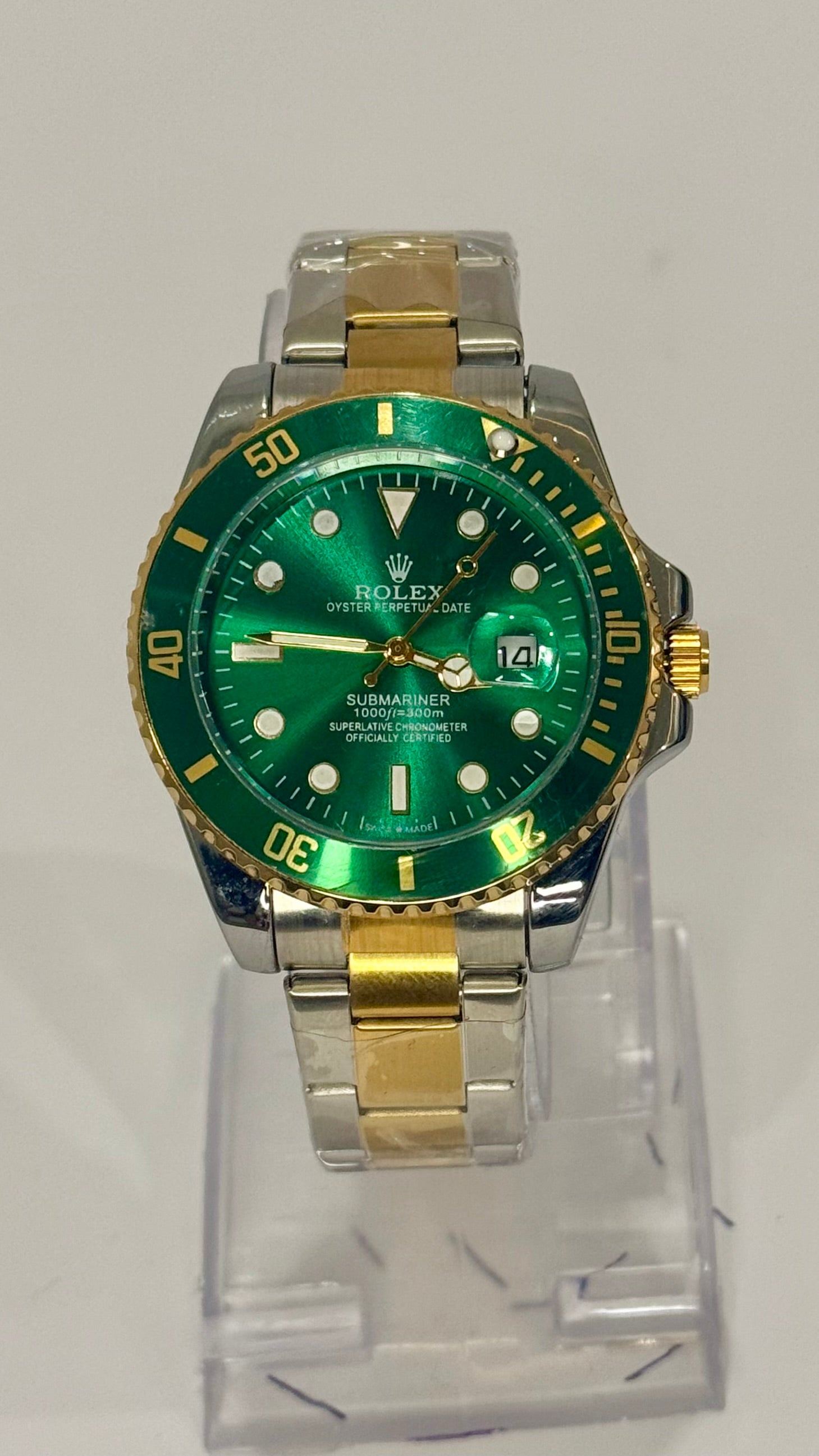 RLX Submariner Date AAA Premium Quality – Green (41mm)