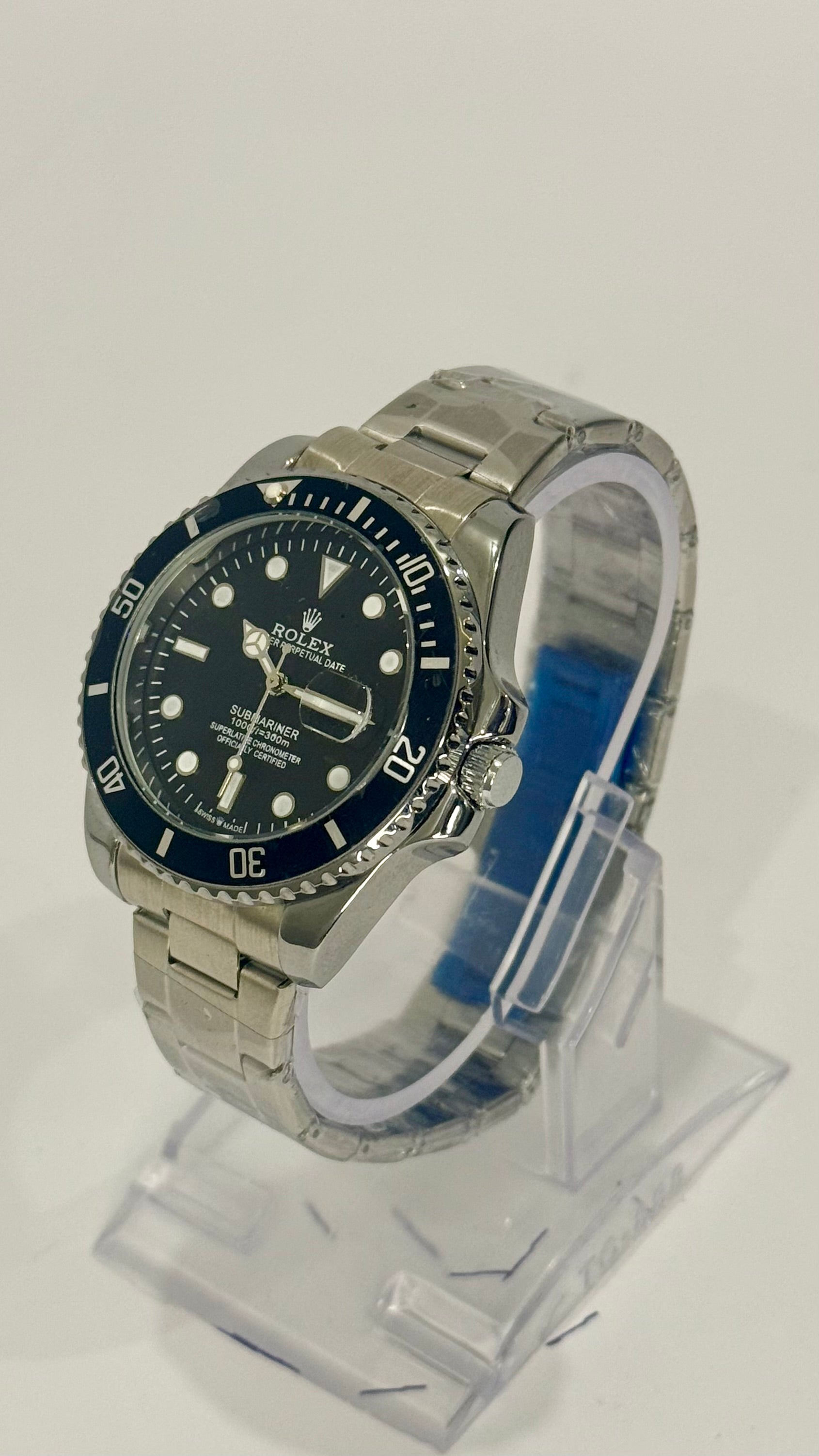 RLX Submariner Date AAA – Premium Diver Style Watch (Black, 41mm)