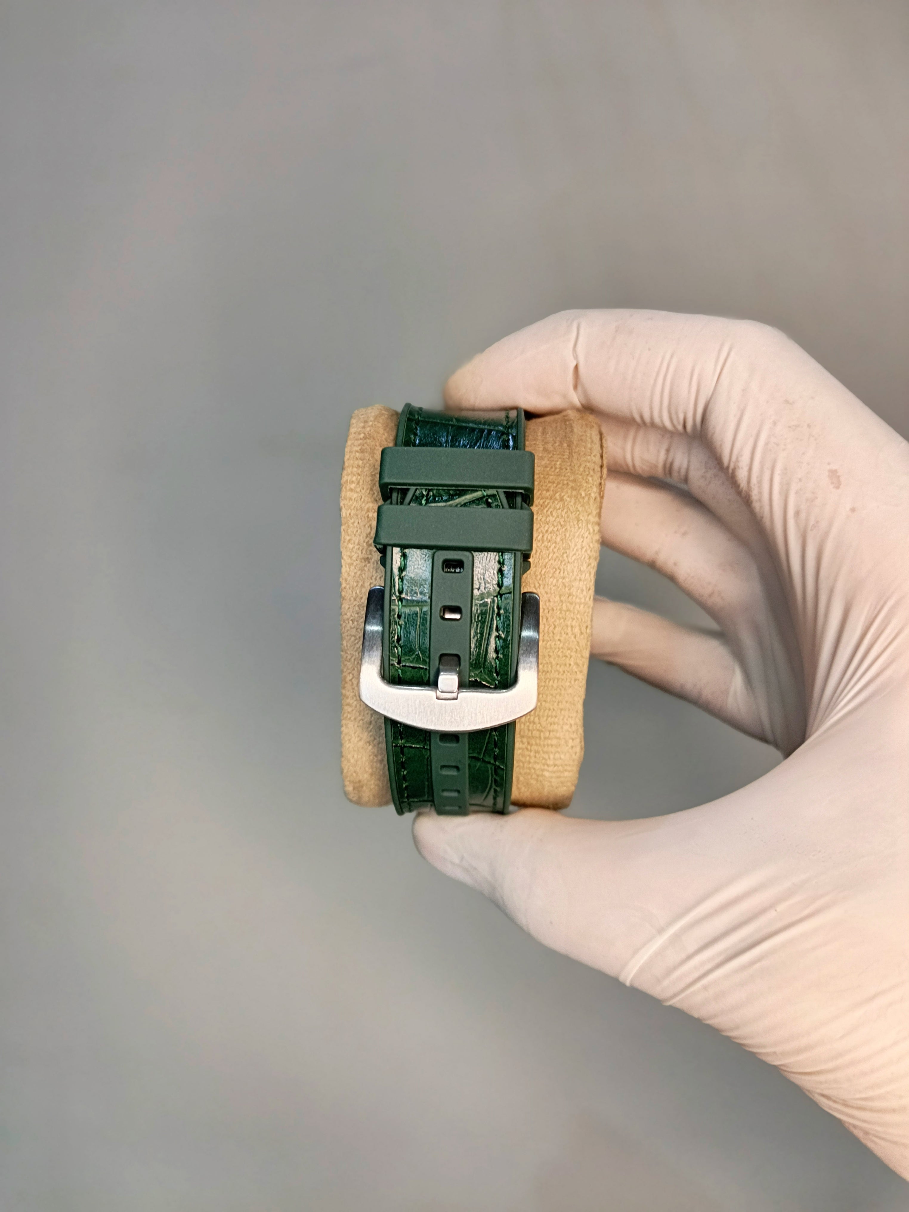 FM Style Vanguard Yachting Green (Silver Dial) AAA  Quality